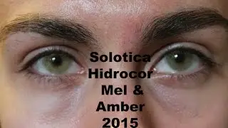 Solotica Hidrocor Amber & Mel - 2016