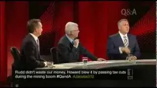 Joe Hockey and Chris Bowen on Q&A in the Treasurers Debate