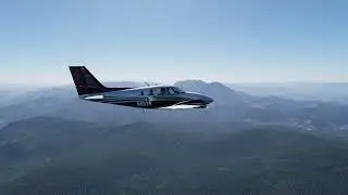 Moroc&oacute;n a Trujillo, en un Baron 58
