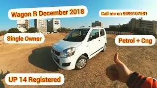 Wagon R December 2018 || Single Owner || UP14 Registered || 11000km run || GD Motors || 9999107531