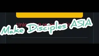MAKE DISCIPLES ASIA jingle composed by JR via SONGER APP .... HLM OPUS CREATION