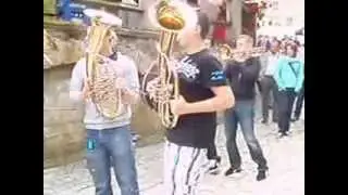 Heimattag in Dinkelsbühl 2011, Siebenbürgerblasmusik Munderfing/ OÖ