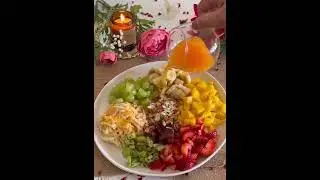Fruit chaat with imli chutney|iftar special#chaat#yummy#fruitchaat