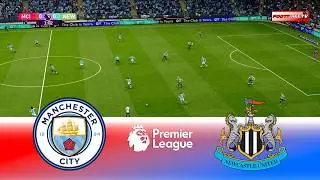 Manchester City vs Newcastle United - Premier League 2026 | Full Match All Goals | Pes 21 Gameplay