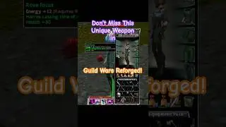 Don't Miss This Unique Weapon in #guildwarsreforged
