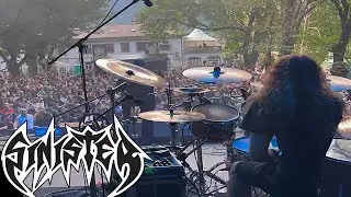 SINISTER (death metal band) - Simon Skrlec Live drum cam (Tominator 2024)