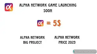 🔥Alpha Network Biggest Update Today || Alpha Network New Game Launch || 1 ANC = 1$