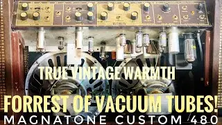 As WARM as GUITAR TONE Gets! MAGNATONE High Fidelity Custom 480