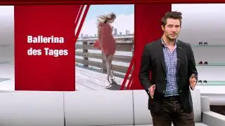 Ballerinas in &Uuml;bergr&ouml;&szlig;en. Gro&szlig;e Damenschuhe bei schuhplus. Ballerina des Tages - 17.06.2015