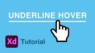 Hover effect Adobe XD tutorial