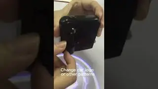 LED Car Door Logo Light HD Welcome Ghost Shadow Projector Lamp