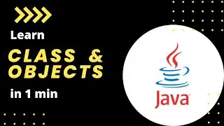java class and objects in 1 min - free java programming