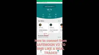 How to swap safemoon V2 to BNB. #safemoonv2 #cryptocurrency #crypto #bnb #swap #bullish #bearish