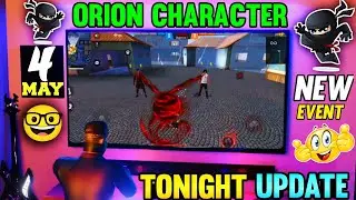 TONIGHT UPDATE FREE FIRE | 4 MAY TONIGHT UPDATE FREE FIRE | PROJECT SCORPIO EVENT FREE FIRE
