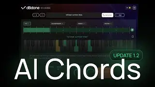 NEW UPDATE | Generate Chord Progressions in Seconds with AI | dBdone AI Chords 1.2