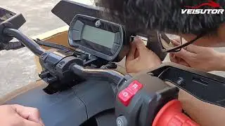 Installation of Clear Hard Coated Adjustable Windshield for Can-Am Ryker 