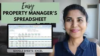 100 Properties - Property Manager's Spreadsheet with 30 Owner's Reports Track Rental Income Expense