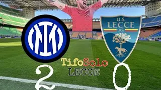 Inter - Lecce 2-0  23/12/23 la trasferta 💛❤️