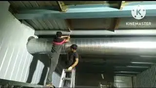 This is How You Fabricate a Round/Spiral duct in Dhaka, Bangladesh