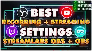 🔴 BEST OBS Recording & Streaming Settings For WARZONE With NO LAG! 🔴 (1440p + 1080p 60FPS) 2020/2021
