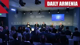 Armenia and Azerbaijan speak about bilateral trade in Davos