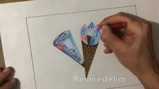 UniCornetto ile#İlkAdımıAt,Cornetto,Nefis orman meyveleri lezzetiyle yepyeni Unicornetto!resmi &ccedil;izim