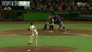 COL@SF: Dyson fans Desmond for third punchout