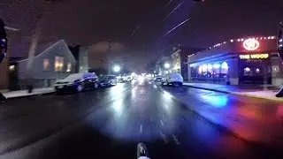Falling Off Bicycle Crash Snow And Ice Night Commute Bike Blogger