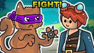 Fighting Ninja Squirrels! | Evoland - Part 3