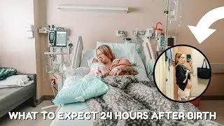 NEWBORN TWINS FIRST 24 HOURS OF LIFE + Postpartum Belly Shot