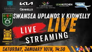 WRU Division 1 West - Swansea Uplands v Kidwelly - 10th January 2025 - 14:30