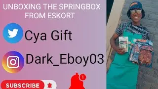 Unboxing the SPRINGBOX  Package from Eskort !