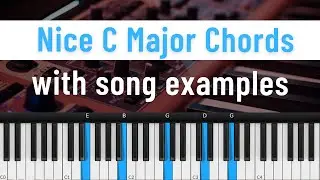 Easy walk down chords in C Major | Beginner friendly