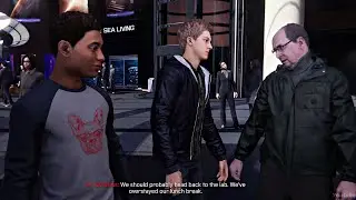 Spider-Man Miles Morales Meets Peter Parker & Dr Otto Octavius Scene (Spiderman 2020) 4K HD