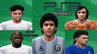 PS2 | JUGADORES SORPRESA y LEYENDAS XITO PATCH - PES 2024 PlayStation 2