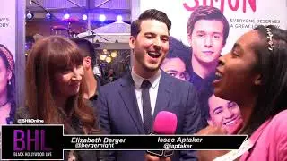 Elizabeth Berger and Issac Aptaker l Love Simon Premiere