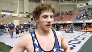 Alex Meyer (Iowa) Folkstyle National Champion 160lbs Interview | Excel Wrestling