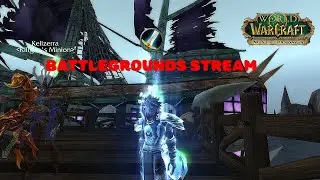 Chill battlegrounds PvP Arms warr POV + Dark techno music STORMFORGE MOP