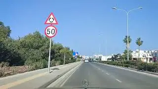Universal area to Paphos Harbour and then the Tombs of the Kings Road.. Paphos Cyprus Uncut