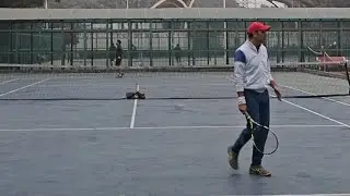 Single Tennis Match #vishaltennisitf #tennis #sports #tennisforehand 