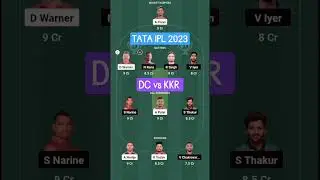DC vs KKR Dream11 Prediction | DC vs KOL Dream11 Prediction#dc #kkr #tataipl #cricket #dream11 #ipl