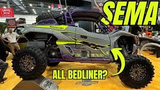 SEMA Exhibitors. You Won't Believe What They Painted This With.