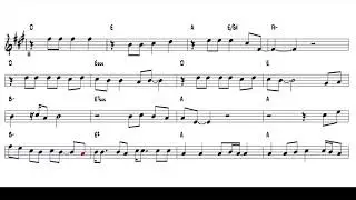 I Don't Want To Talk About It - Rod Stewart 1975 (Tenor Sax Bb) [Sheet music]