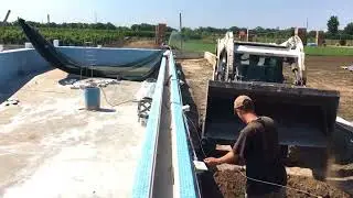 Making of piscina vinăria Et Cetera by Neostil