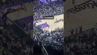 Sacramento going crazy for a kings win‼️