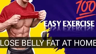 Lose belly fat at Home#Fast belly fat bearing exercise#consistency