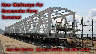 New Walkways and Old Booms for Seacombe Terminal at Garston Docks