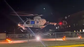 Bayflite EC-135 takeoff from bayonet point (Loud and close up departure)