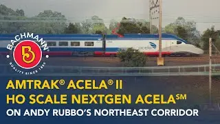 The Bachmann Amtrak® Acela® II on Andy Rubbo's Northeast Corridor