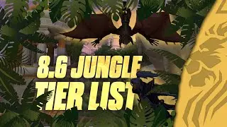 SMITE JUNGLE TIER LIST FOR 8.6 PATCH - WHO'S THE BEST?!